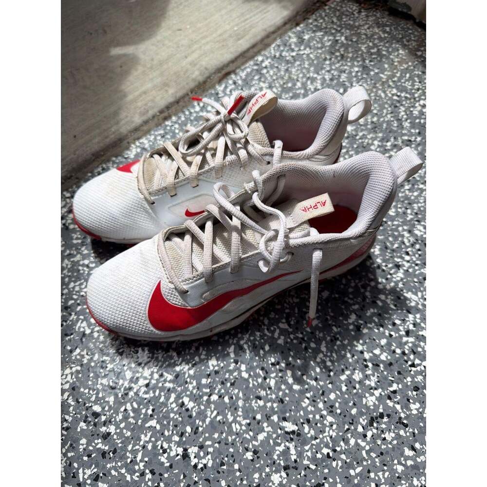 HEYDUDE Kids' Red and White Clogs